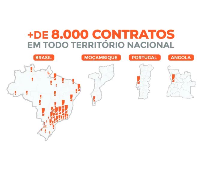 Cobertura da Templum no Brasil